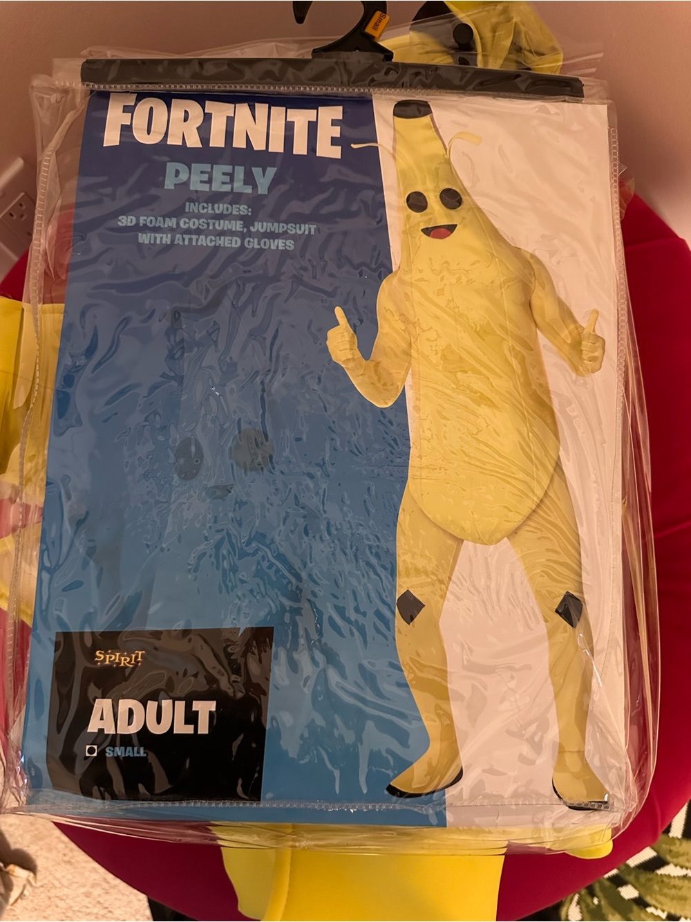 Peely Adult Yellow Banana Costume - Official Licensed